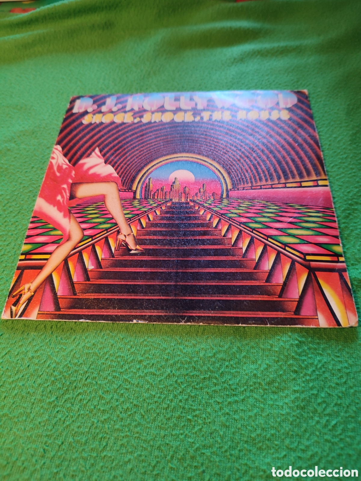Discos de vinil: D.J.Hollywood - Shock, shock the House