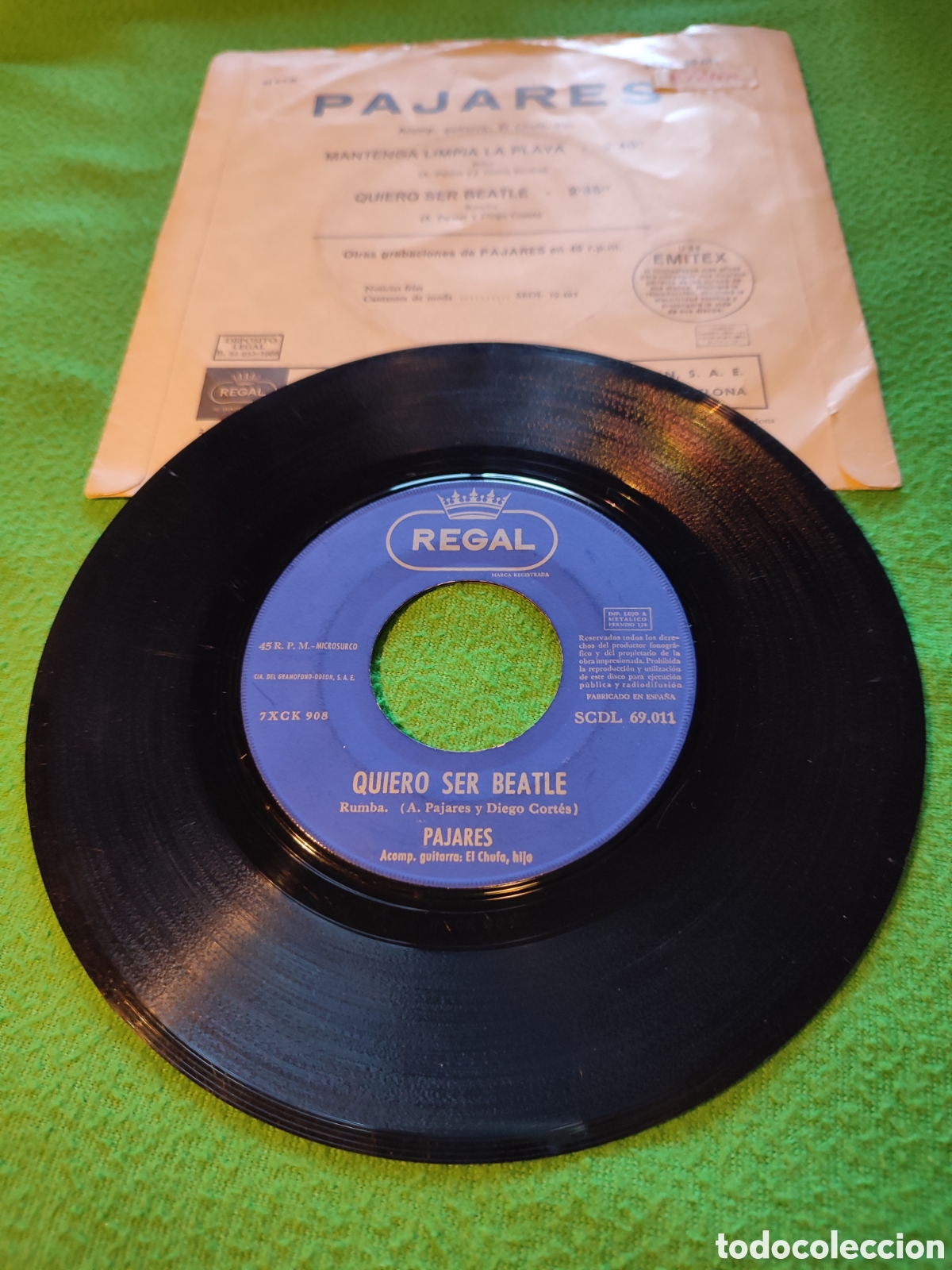 Discos de vinilo: Pajares - Quiero ser Beatles - Foto 2