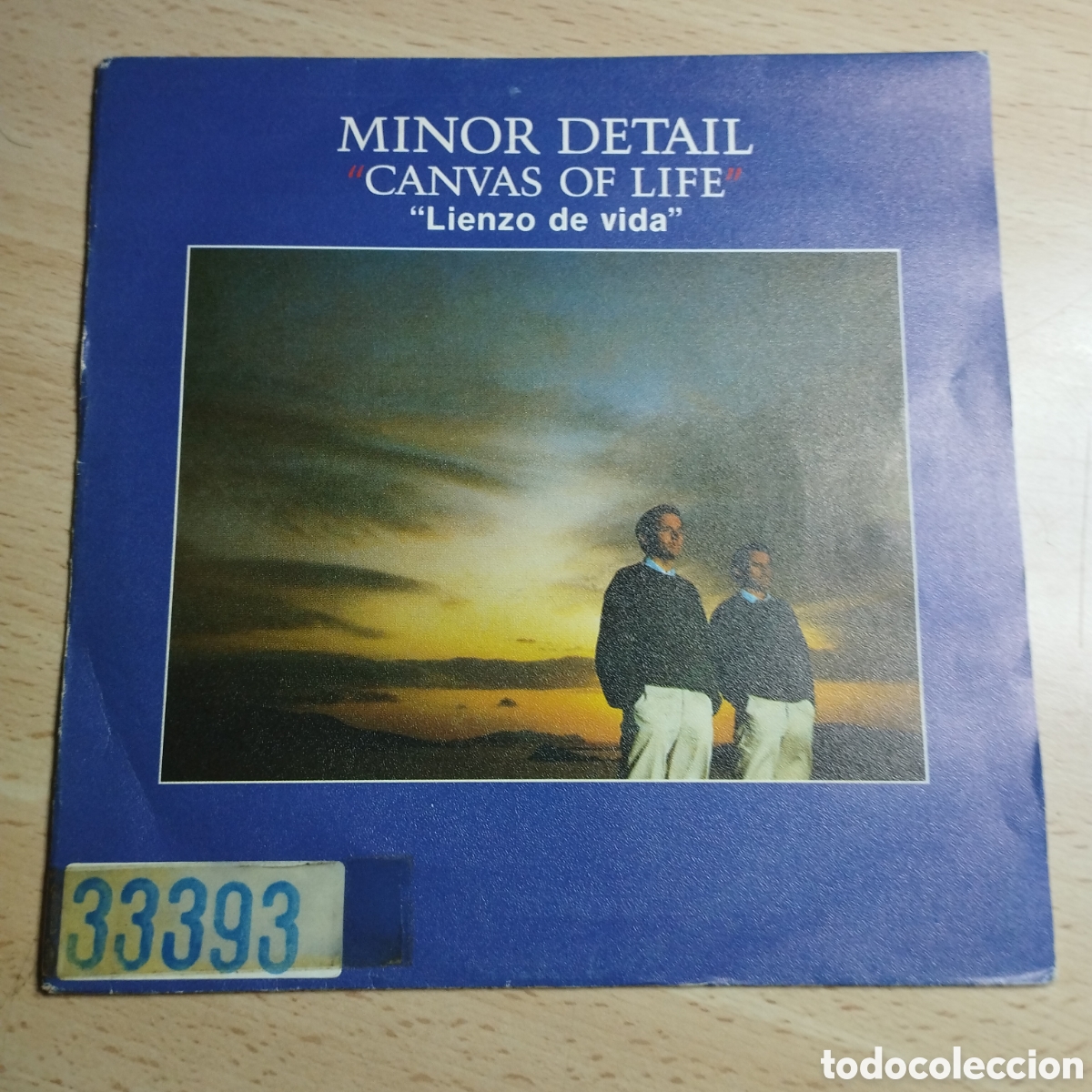 Discos de vinil: Single 7&rdquo; Minor Detail 1983 Canvas of Live. + I'll alwaiys love you.