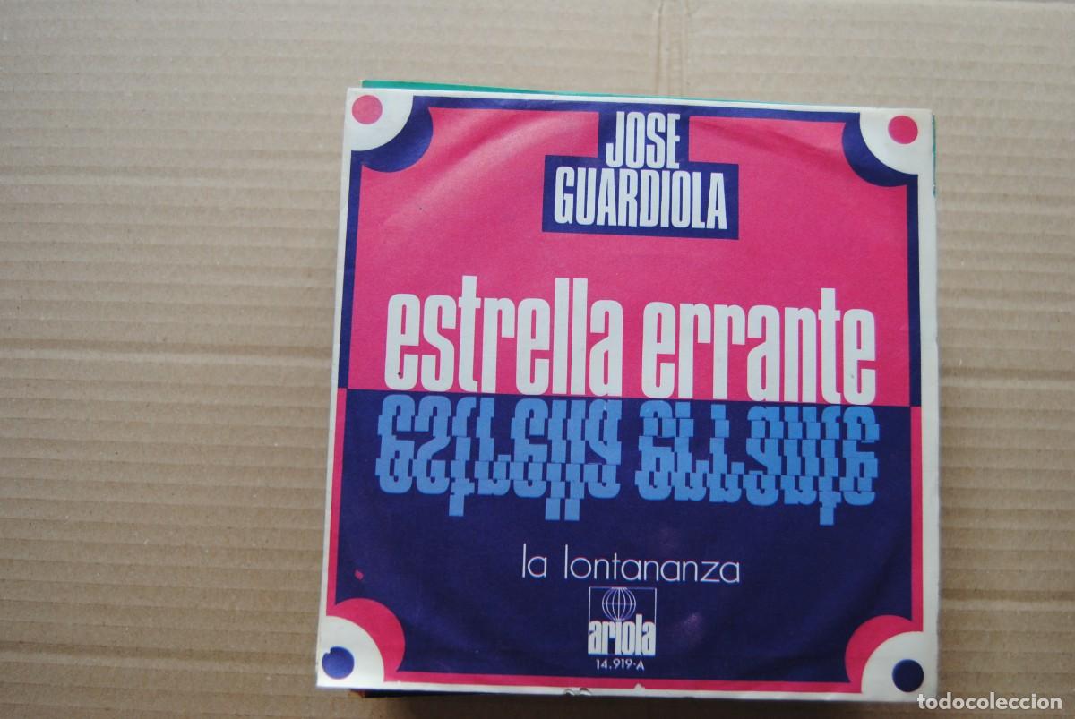Discos de vinilo: jose guardiola. estrella errante. ariola 1971, sp. como nuevo - Foto 1