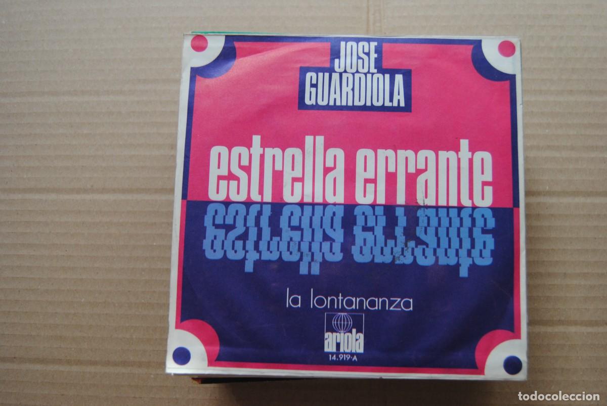 Discos de vinilo: jose guardiola. estrella errante. ariola 1971, sp. como nuevo - Foto 2
