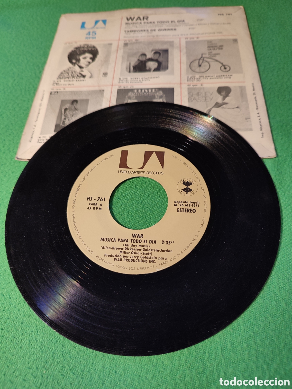 Discos de vinilo: War - M&uacute;sica para todo el d&iacute;a - Foto 2