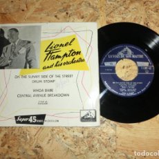 Discos de vinilo: LIONEL HAMPTON AND HIS ORCHESTRA – ON THE SUNNY SIDE OF THE STREET +3