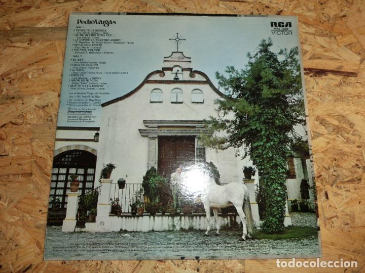 Discos de vinilo: PEDRO VARGAS - EL REY - Foto 2