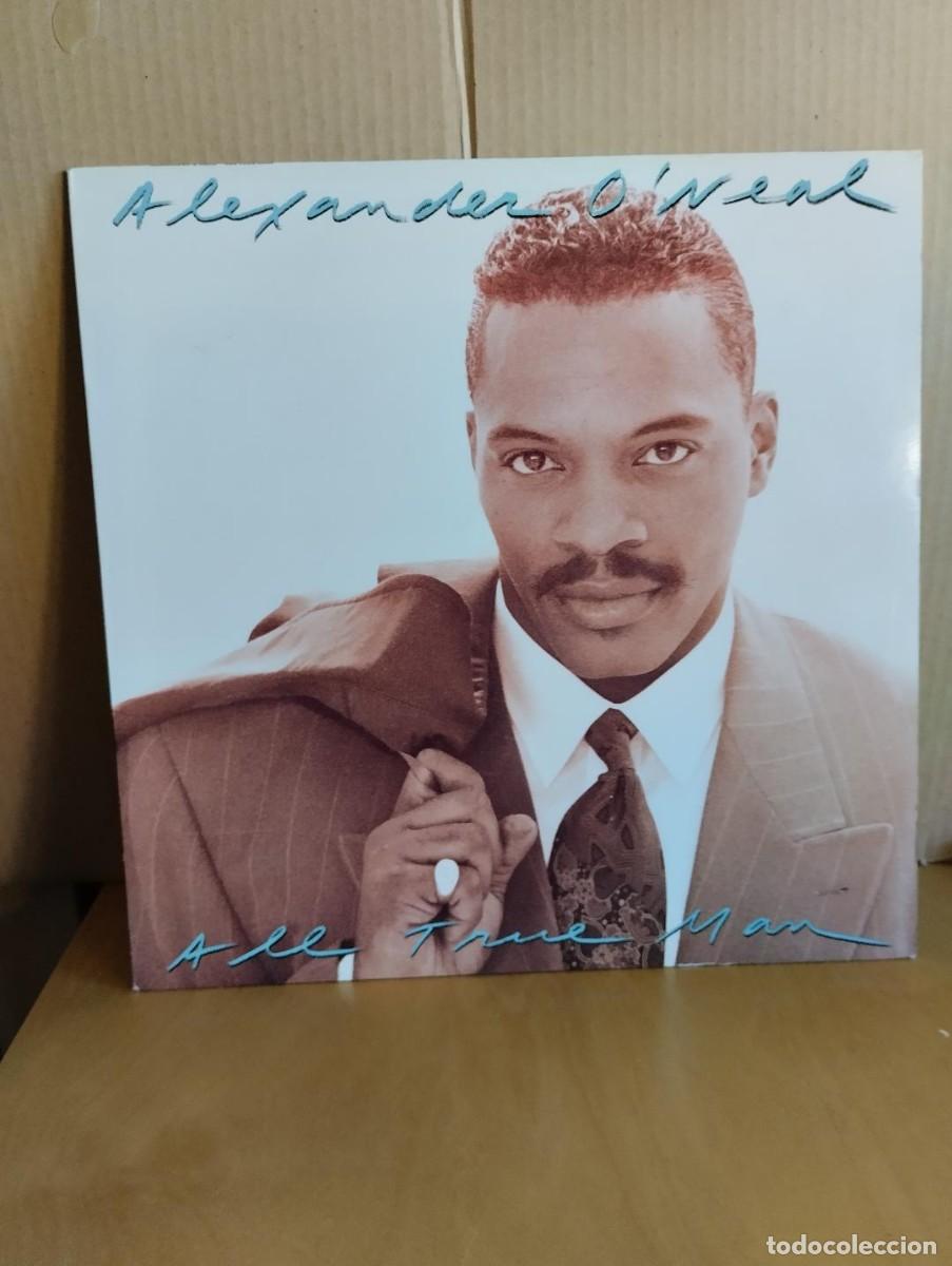 Discos de vinilo: ALEXANDER O&acute;NEAL ---- ALL TRUE MAN - Foto 1