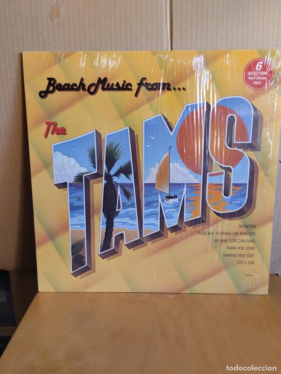Discos de vinilo: THE TAMS --- BEACH MUSIC FROM - Foto 1
