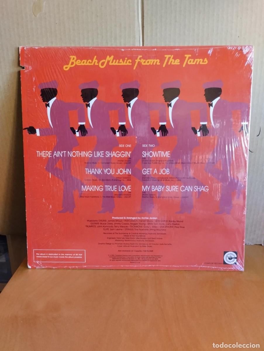 Discos de vinilo: THE TAMS --- BEACH MUSIC FROM - Foto 2