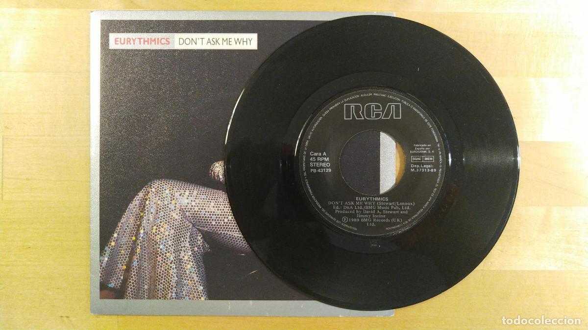 Discos de vinilo: Eurythmics - Dont Ask Me Why - Foto 2