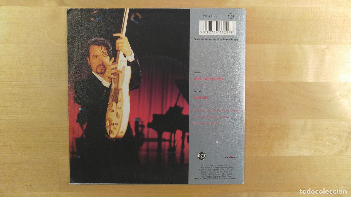 Discos de vinilo: Eurythmics - Dont Ask Me Why - Foto 3