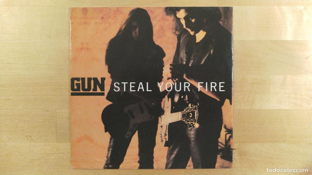 Discos de vinilo: Gun - Steal Your Fire - Foto 1