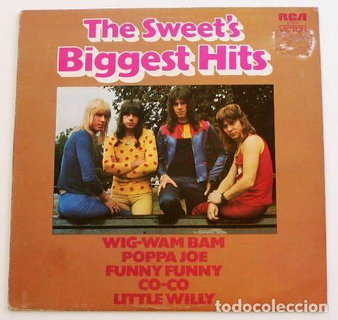 Discos de vinilo: SWEET &middot;&middot;&middot; The Sweets Biggest Hits (LP 1972) - Foto 1