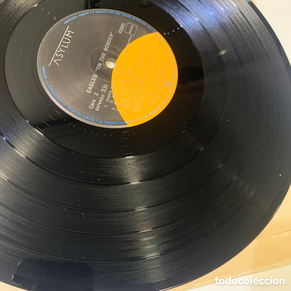 Discos de vinilo: Lp eagles on the border edicion espa&ntilde;ola - Foto 3
