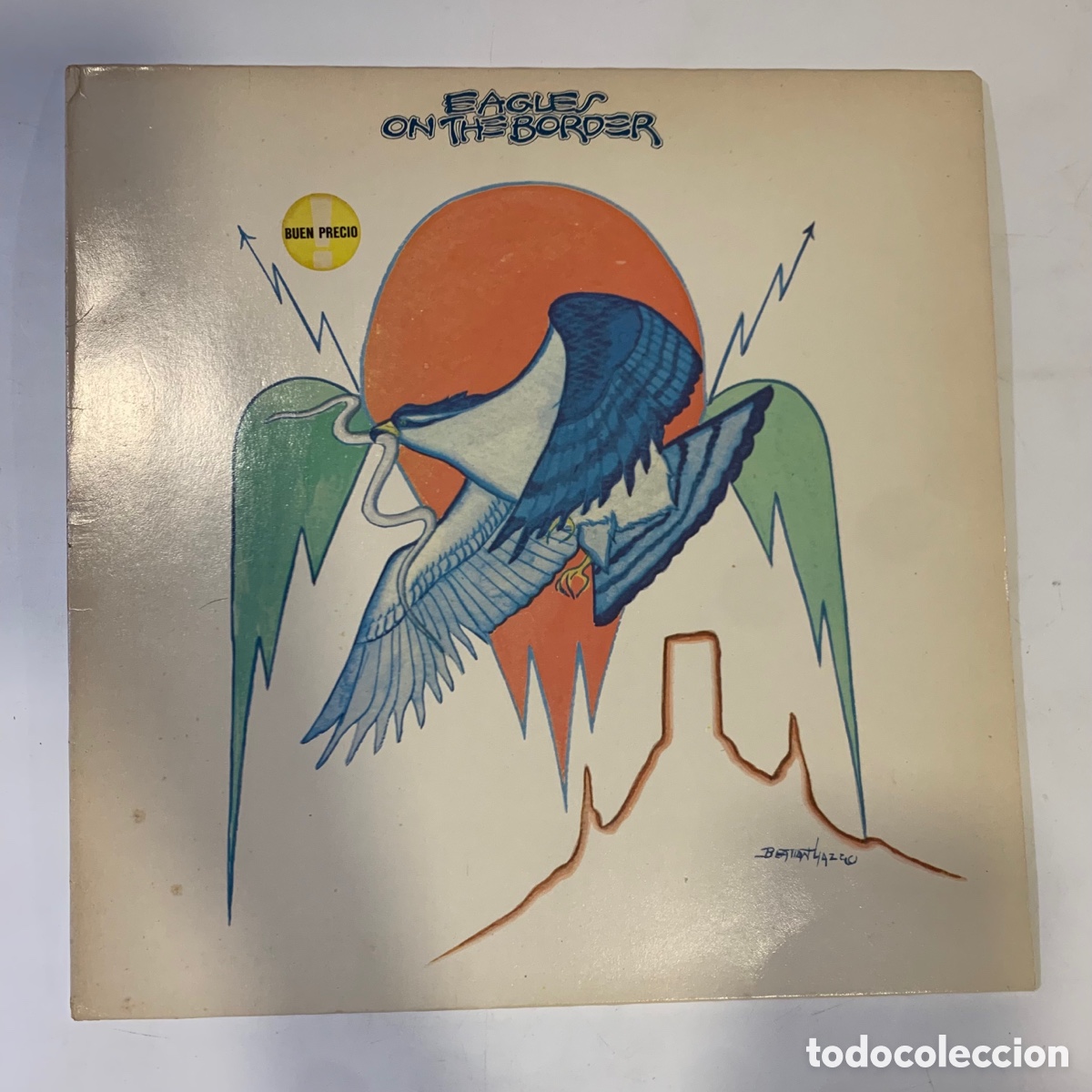 Discos de vinilo: Lp eagles on the border edicion espa&ntilde;ola - Foto 1