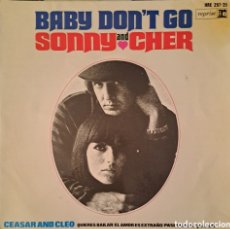 Discos de vinilo: SONNY AND CHER*, CAESAR AND CLEO* – BABY DON'T GO : REPRISE RECORDS – HRE 297-35. LGS.4