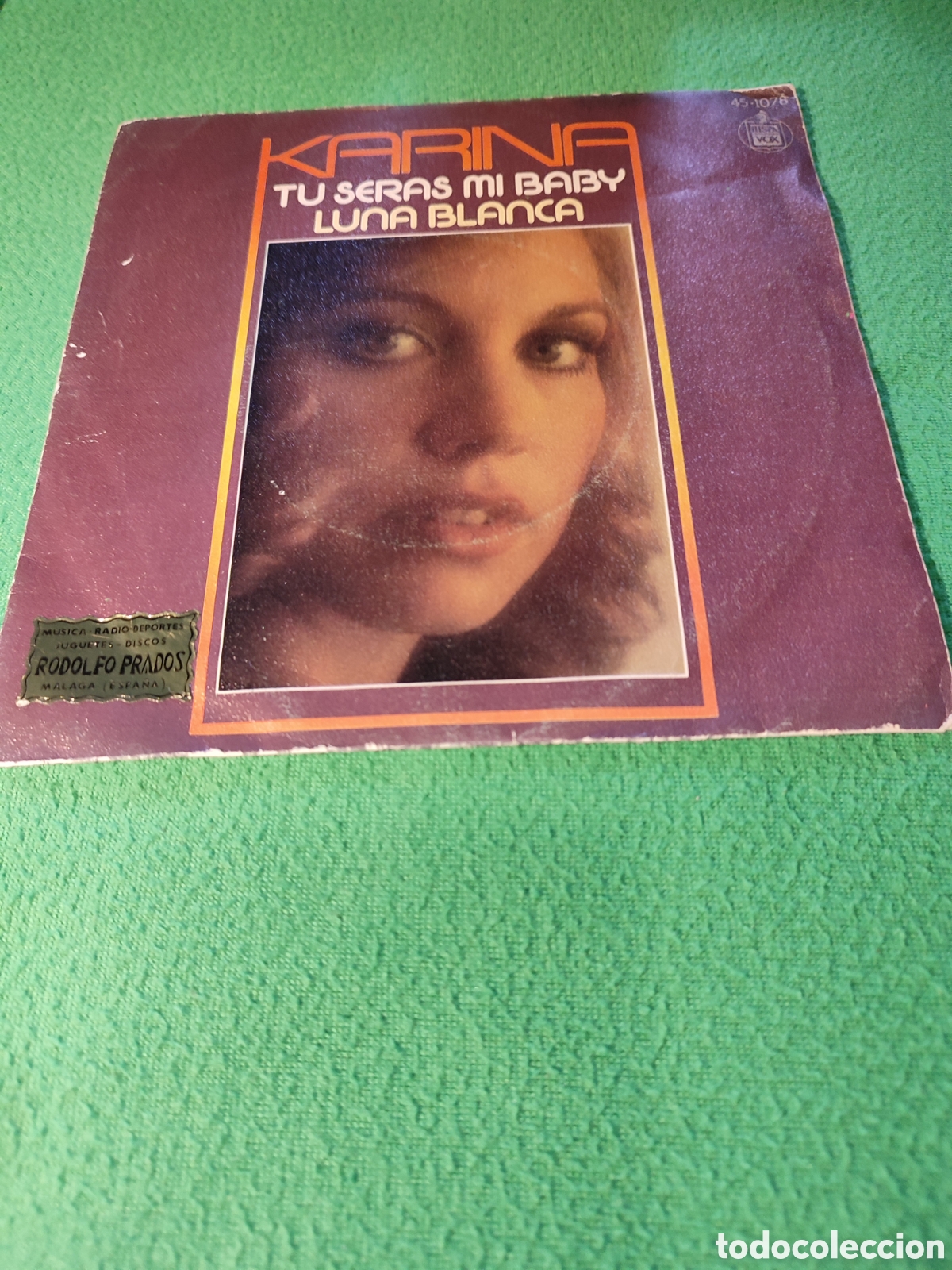 Discos de vinilo: Karina - T&uacute; ser&aacute;s mi baby - Foto 1