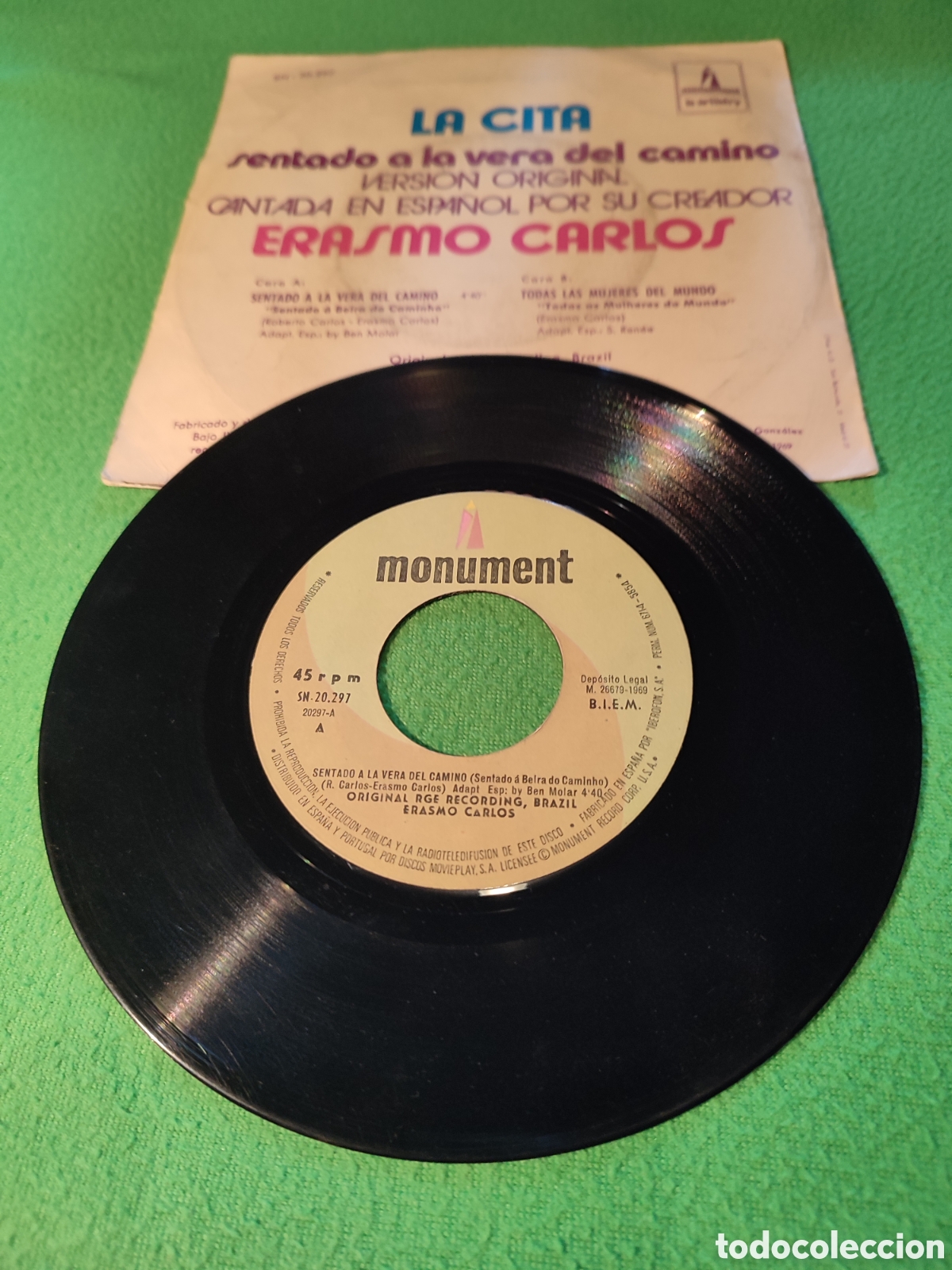 Discos de vinilo: Erasmo Carlos - La cita - Foto 2