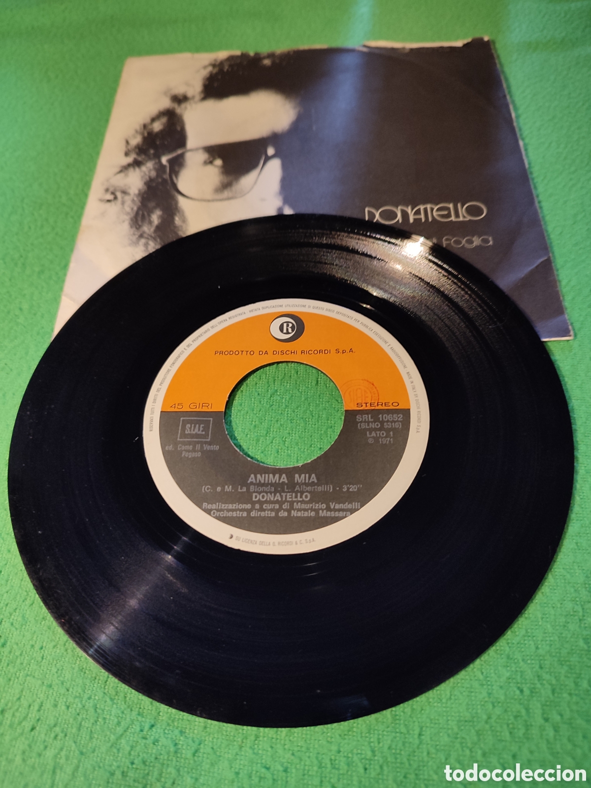 Discos de vinilo: Donatello - Anima mia - Foto 2