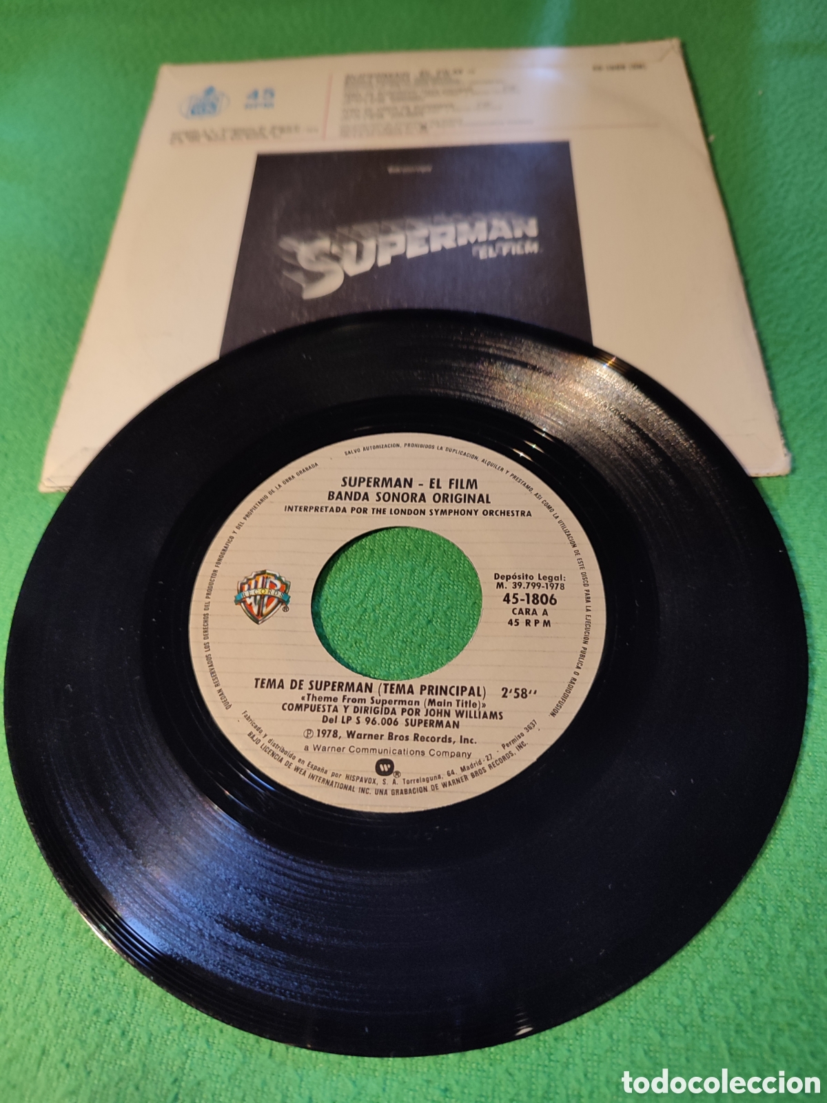 Discos de vinilo: John Williams - Superman el film - Foto 2