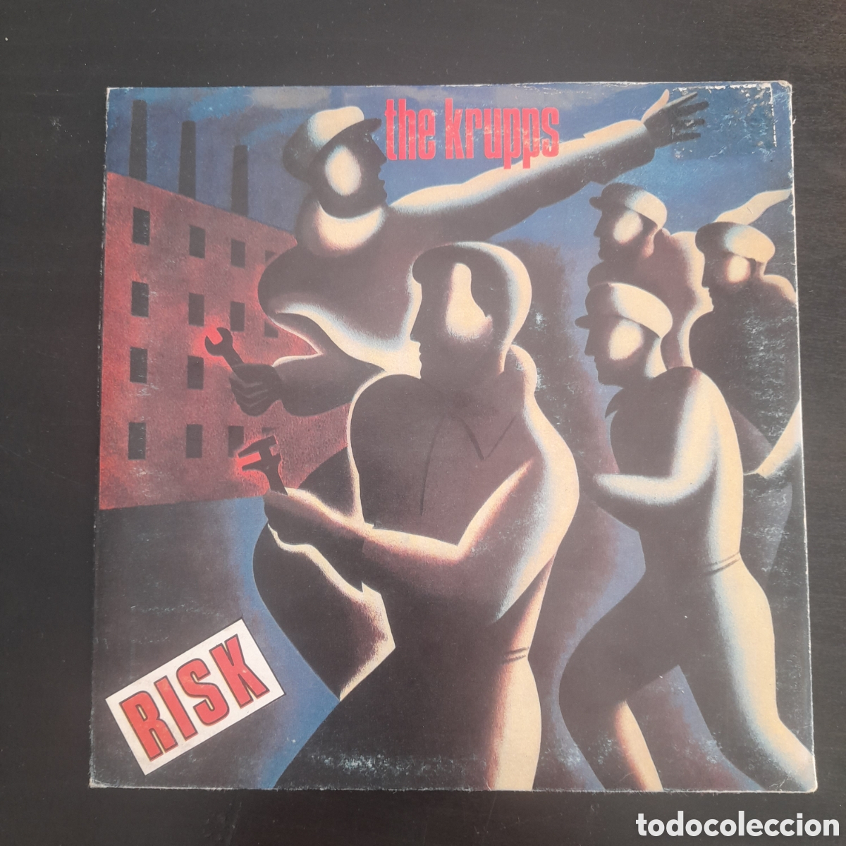 Discos de vinilo: The Krupps &ndash; Risk. Vinilo, 7&rdquo;, Single 1985 Espa&ntilde;a - Foto 1