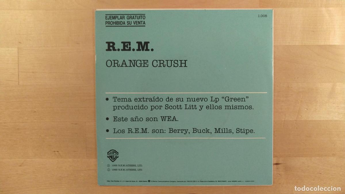 Discos de vinilo: R.E.M. - Orange Crush - Foto 3