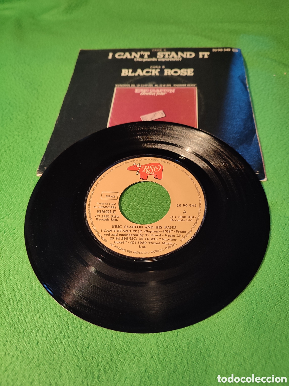 Discos de vinilo: Eric Clapton - I Cant stand it - Foto 2