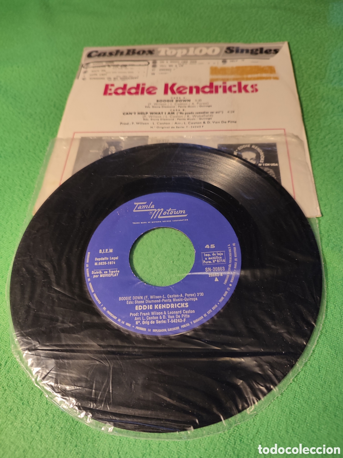 Discos de vinilo: Eddie Kendricks - Boogie down - Foto 2