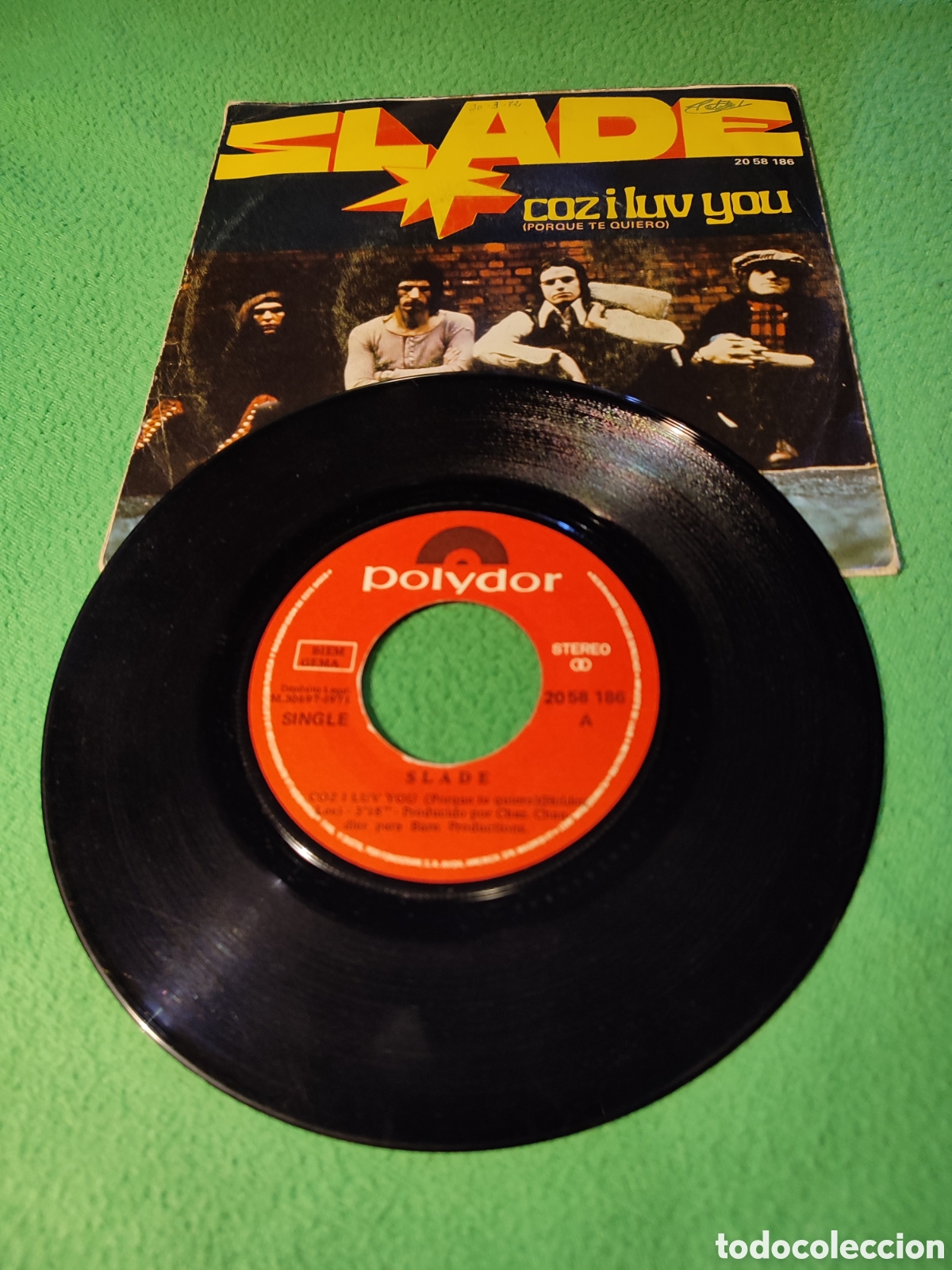 Discos de vinilo: Slade - Coz i luv you - Foto 2