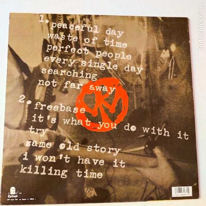 Discos de vinilo: PENNYWISE- ABOUT TIME- USA LP 1995 + INSERT- FIRST PRESS. - Foto 2