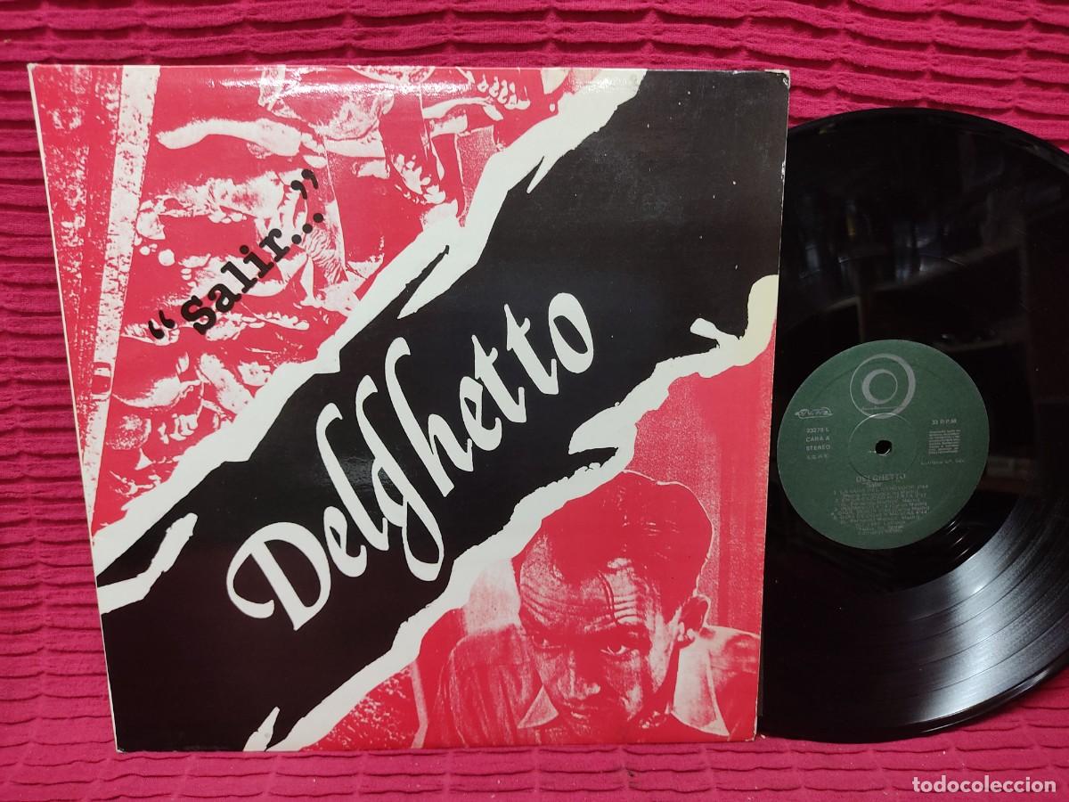 Discos de vinilo: DELGHETTO - SALIR - LP - Foto 1