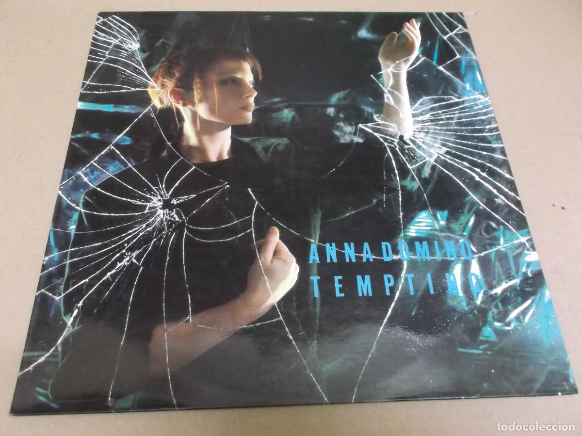 Discos de vinilo: ANNA DOMINO (MAXI) TEMPTING (3 TRACKS) A&Ntilde;O 1988 - Foto 1