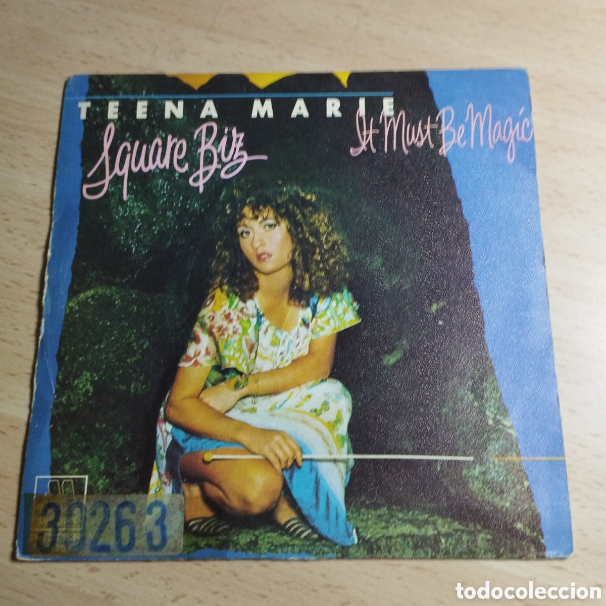 Disques de vinyle: Single 7&rdquo; Teena Marie 1981 Square Biz + It must be Magic.