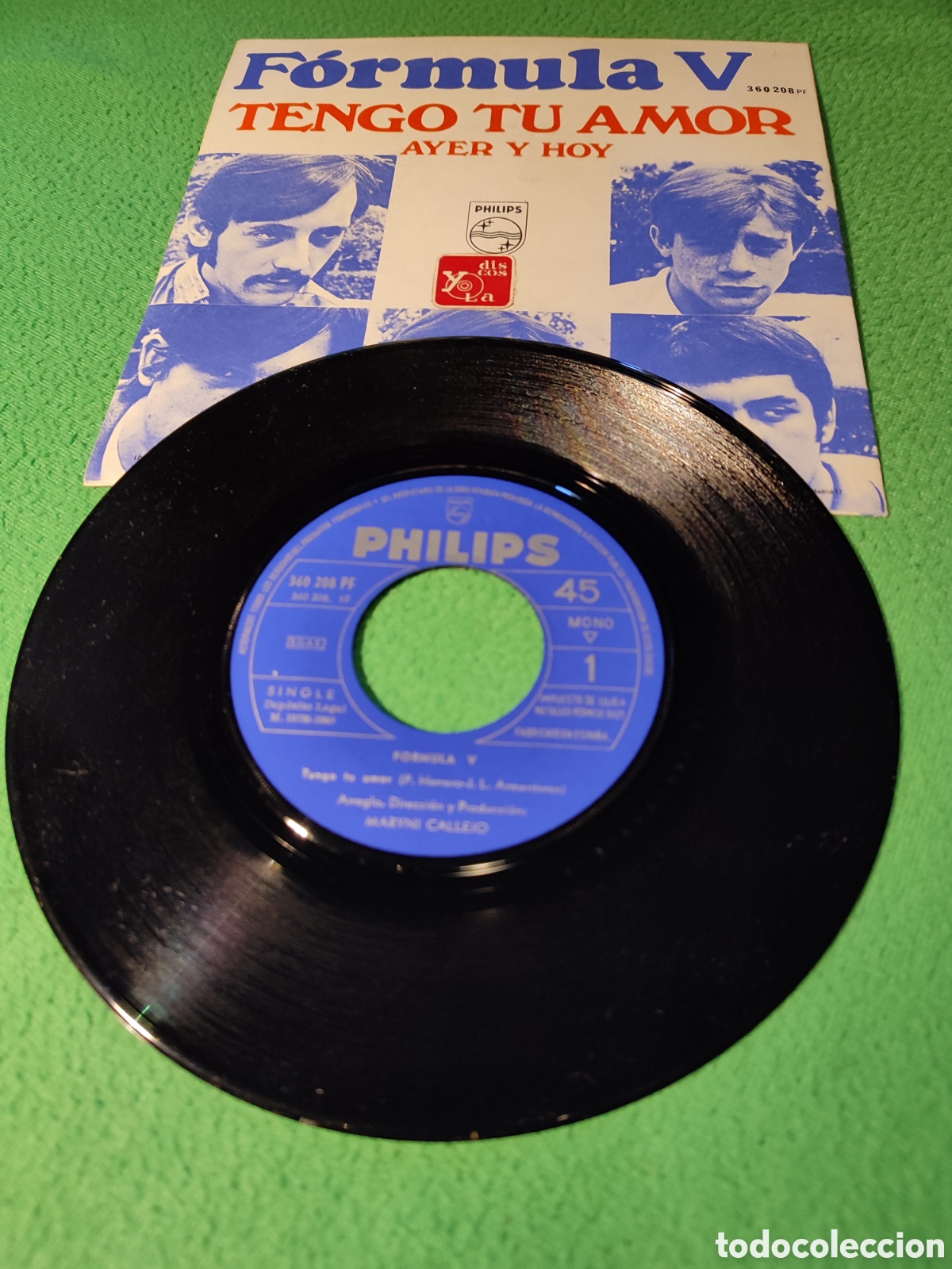 Discos de vinilo: Formula V - Tengo tu amor - Foto 2