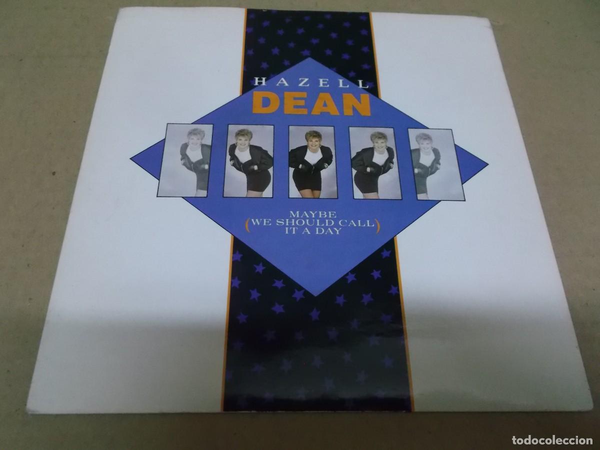 Disques de vinyle: HAZELL DEAN (SN) MAYBE (WE SHOULD CALL IT A DAY) A&Ntilde;O 1988