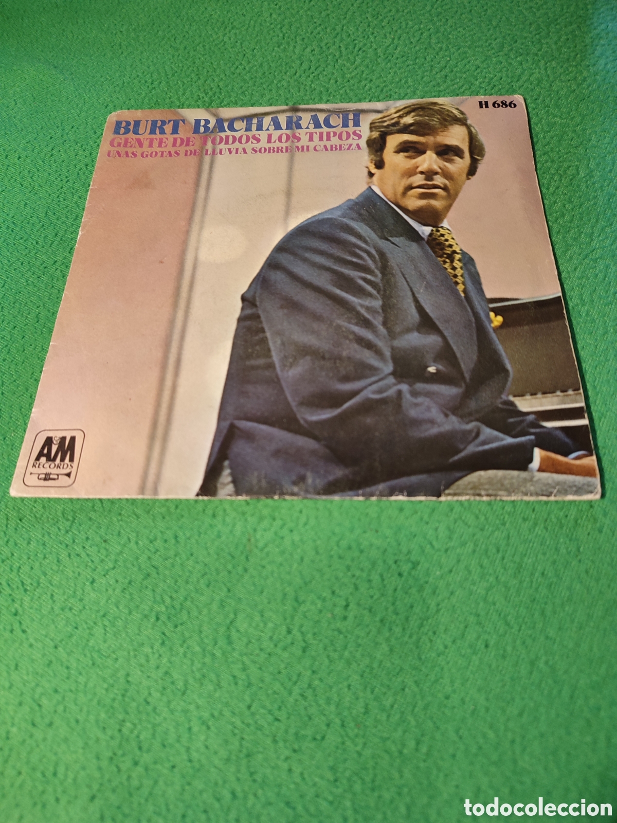 Discos de vinilo: Burt Bacharach - Unas gotas de lluvia sobre - Foto 1