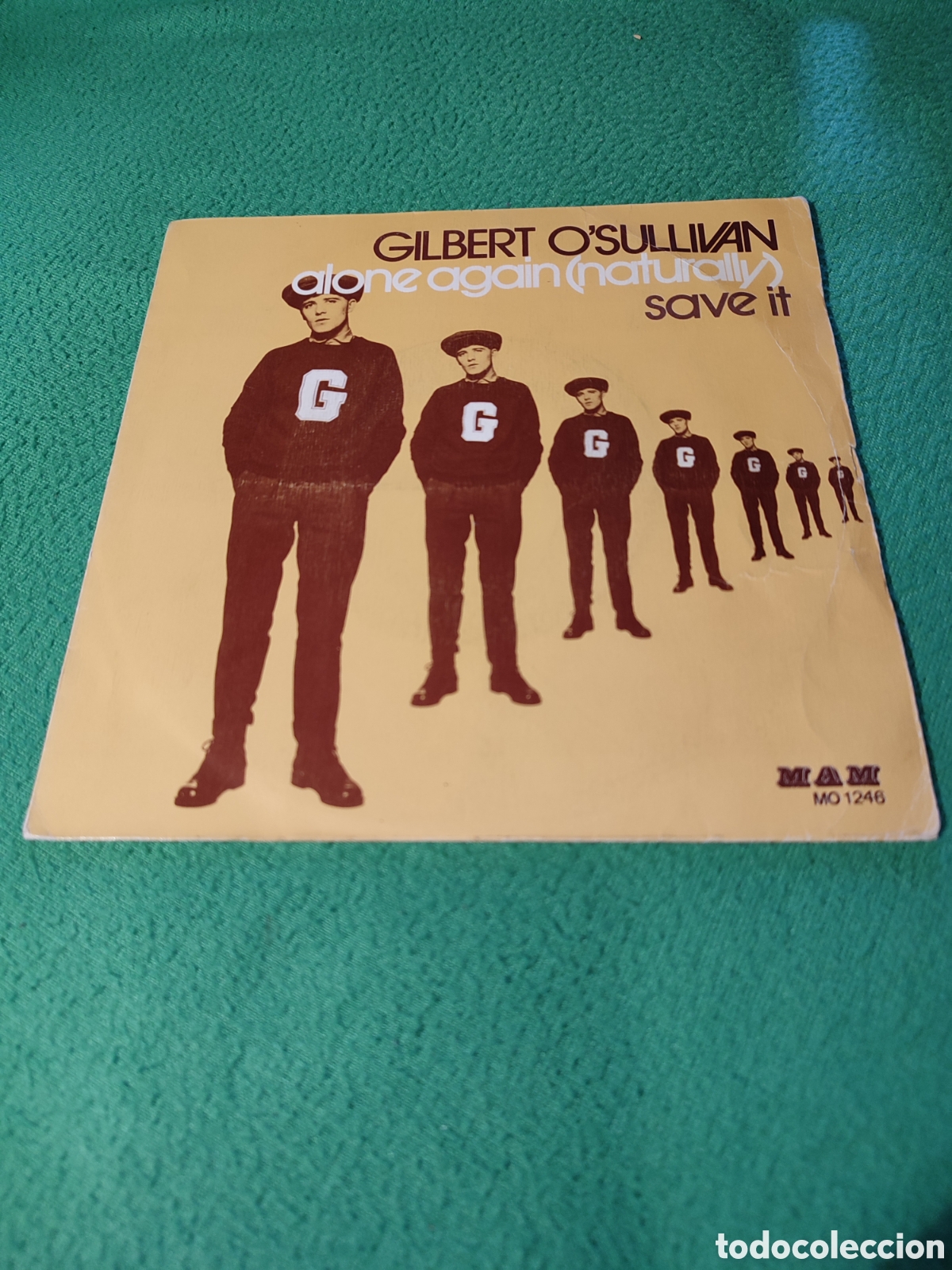 Discos de vinilo: Gilbert OSullivan - Alone again - Foto 1