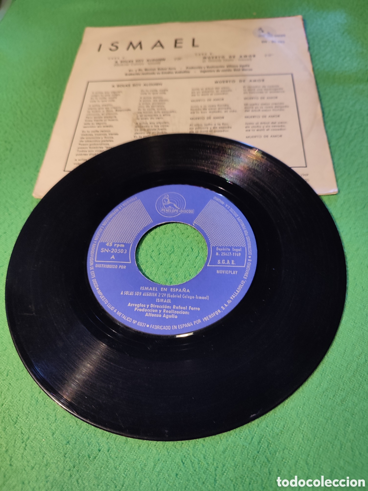 Discos de vinilo: Ismael - A solas soy alguien - Foto 2
