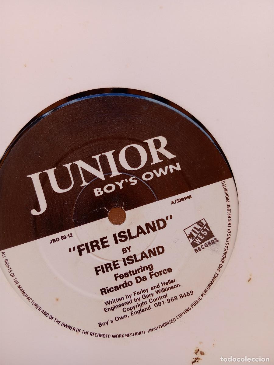 Discos de vinilo: FIRE ISLAND RICARDO DA FORCE / SUMMER STYLE MAXI 12 - Foto 2