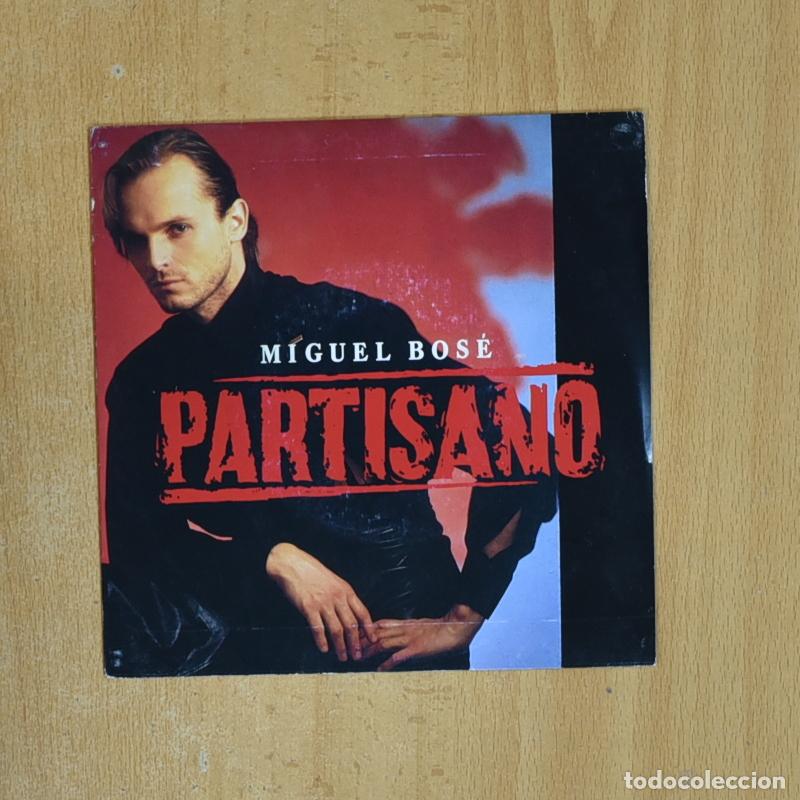 Discos de vinilo: MIGUEL BOSE - PARTISANO - PROMO SINGLE - Foto 1