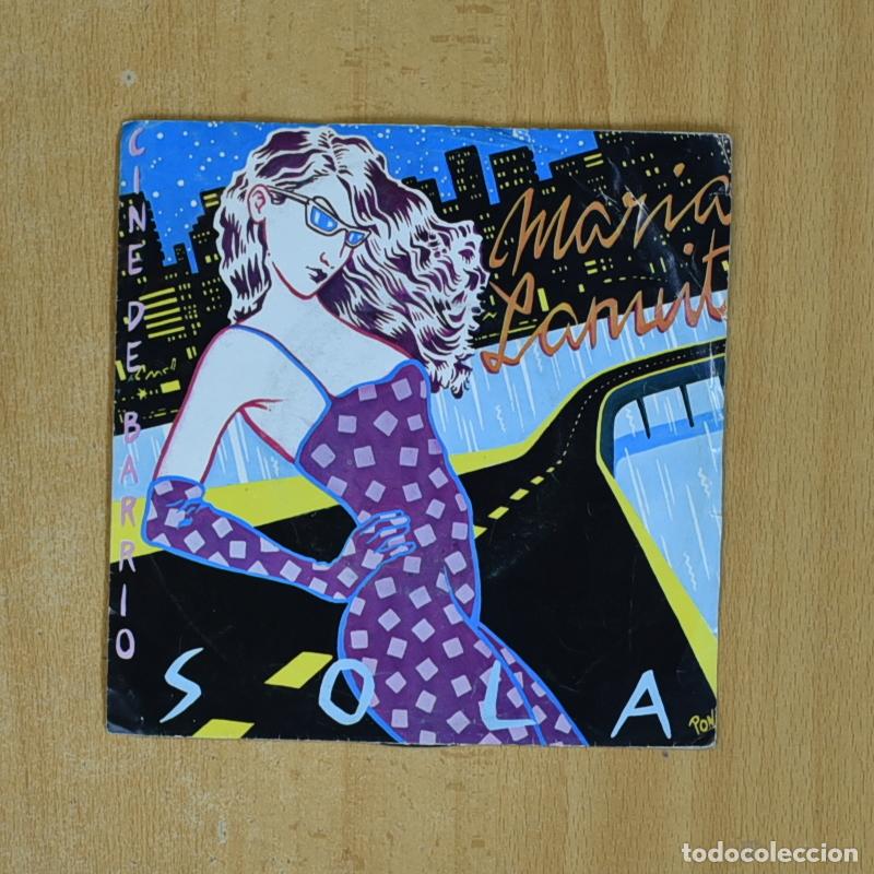 Discos de vinilo: MARIA L AMUT - SOLA - SINGLE - Foto 1