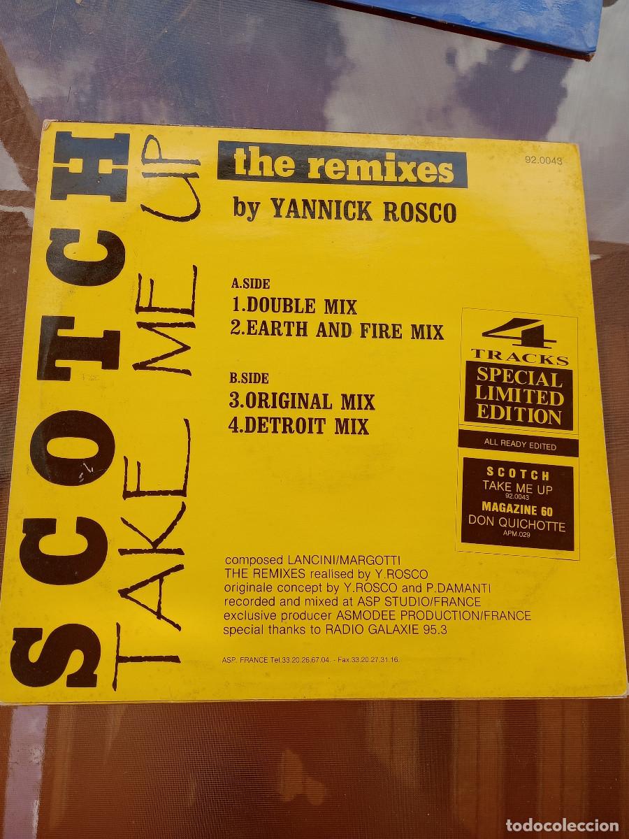 Discos de vinilo: SCOTCH TAKE ME UP MAXI 12 - Foto 2