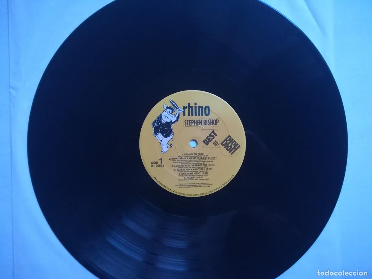 Discos de vinilo: Stephen Bishop. Best of Bish - Foto 4