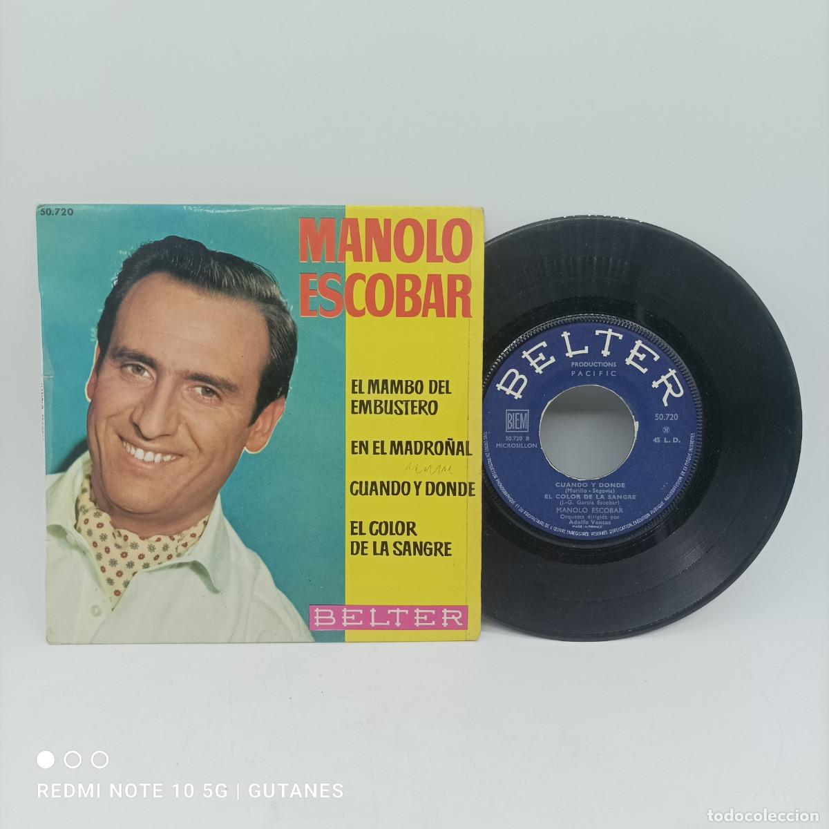 Discos de vinilo: MANOLO ESCOBAR - Foto 1