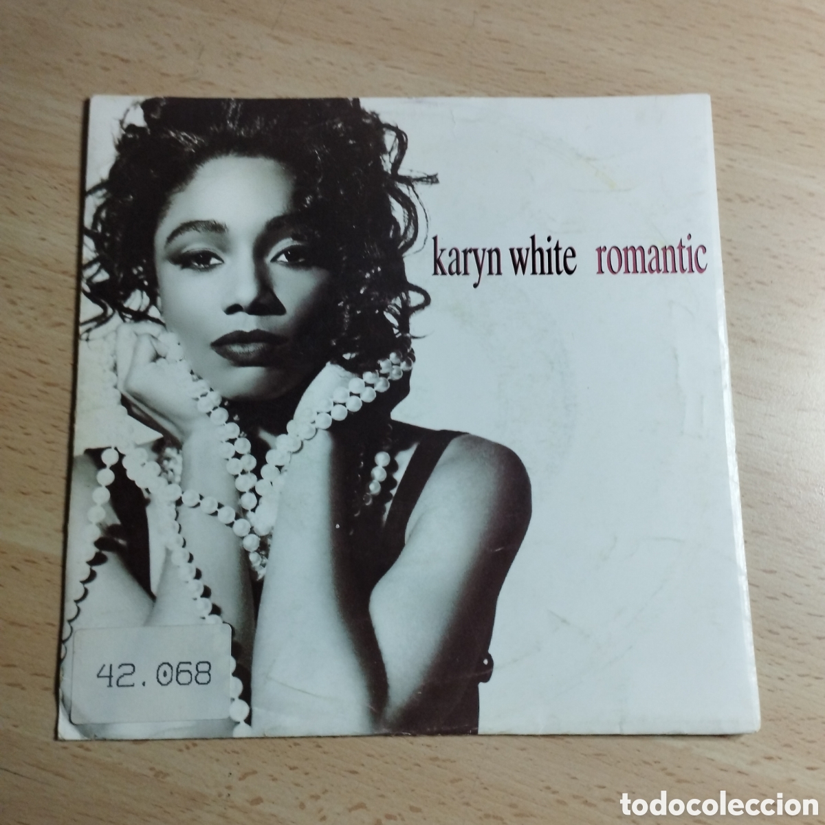 Discos de vinilo: Single 7&rdquo; Karyn White 1991 Romantic 2 versiones - Foto 1