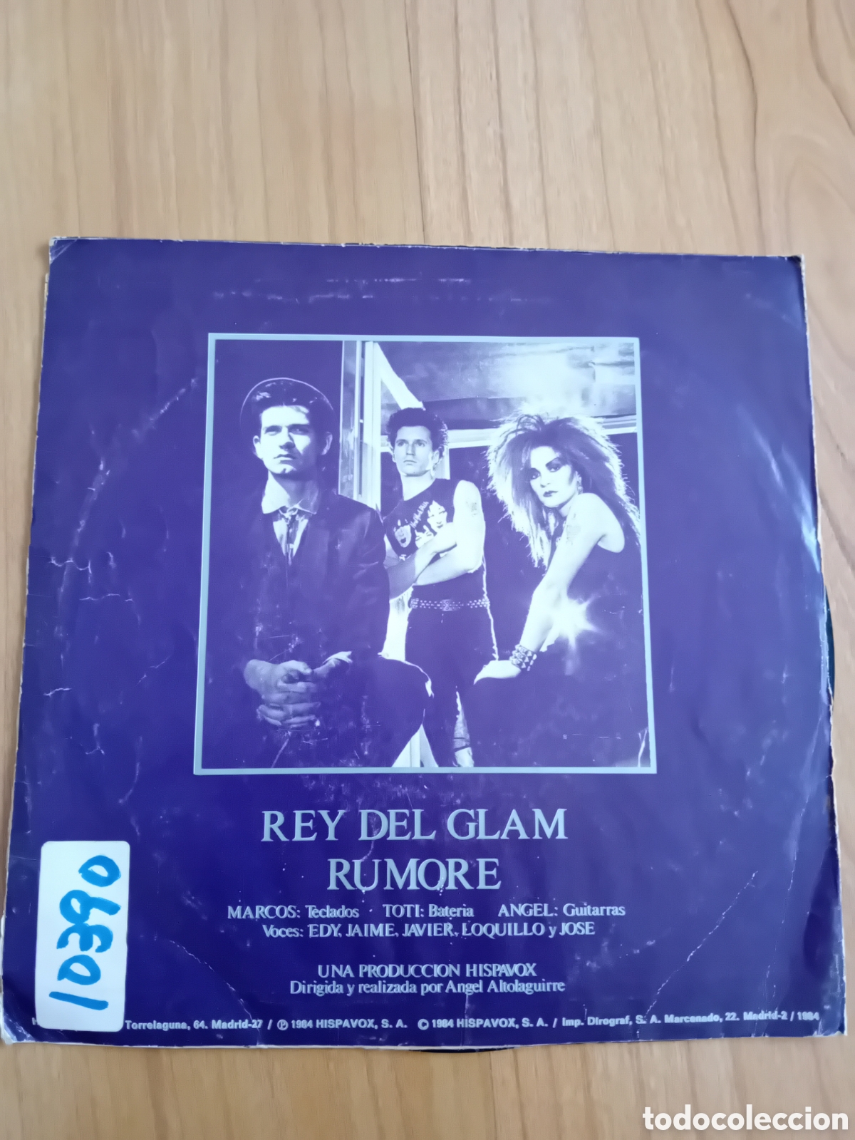 Discos de vinilo: ALASKA Y DINARAMA. REY DEL GLAM. RUMORE - Foto 2
