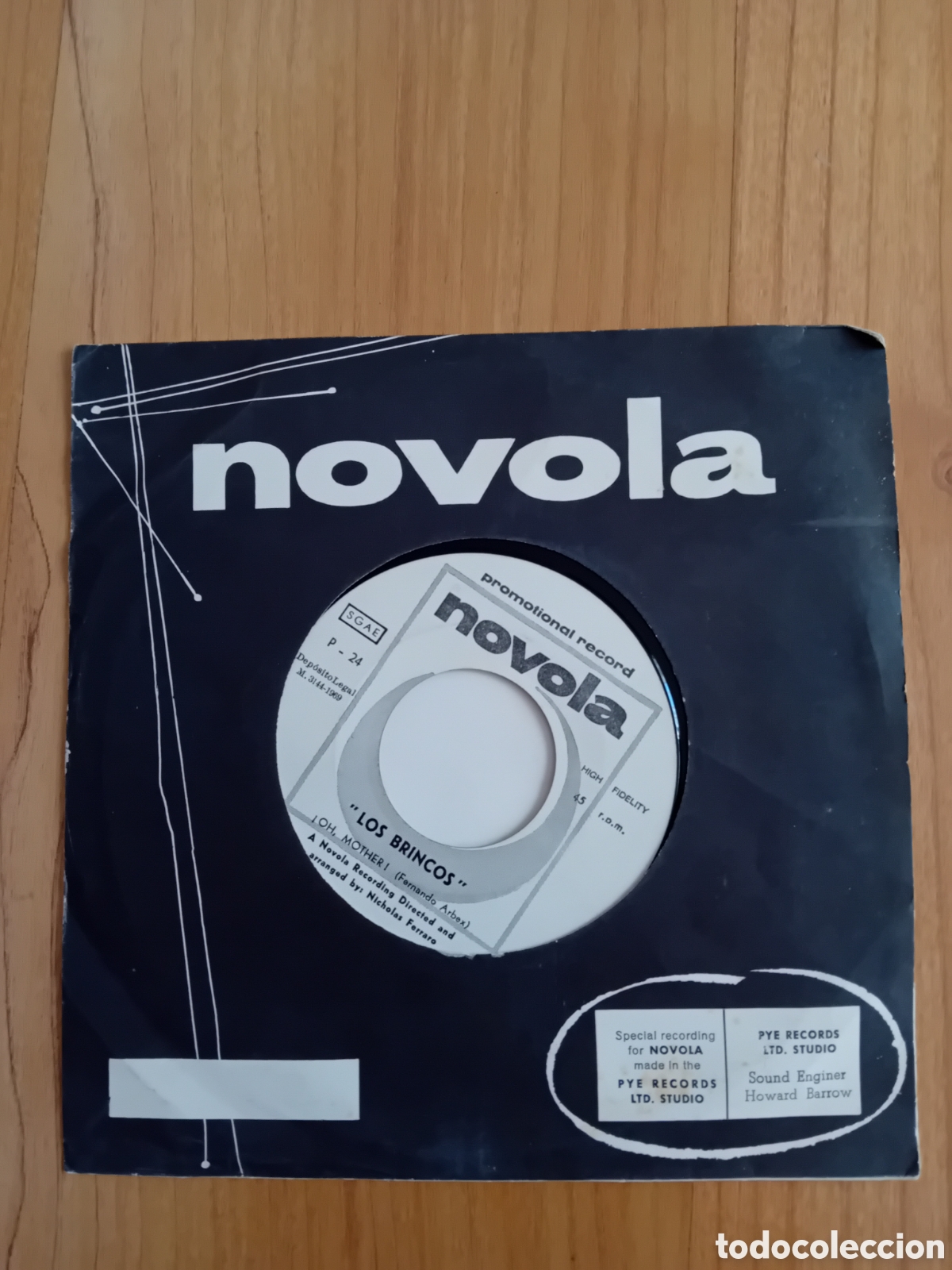 Discos de vinilo: LOS BRINCOS. OH MOTHER - Foto 1