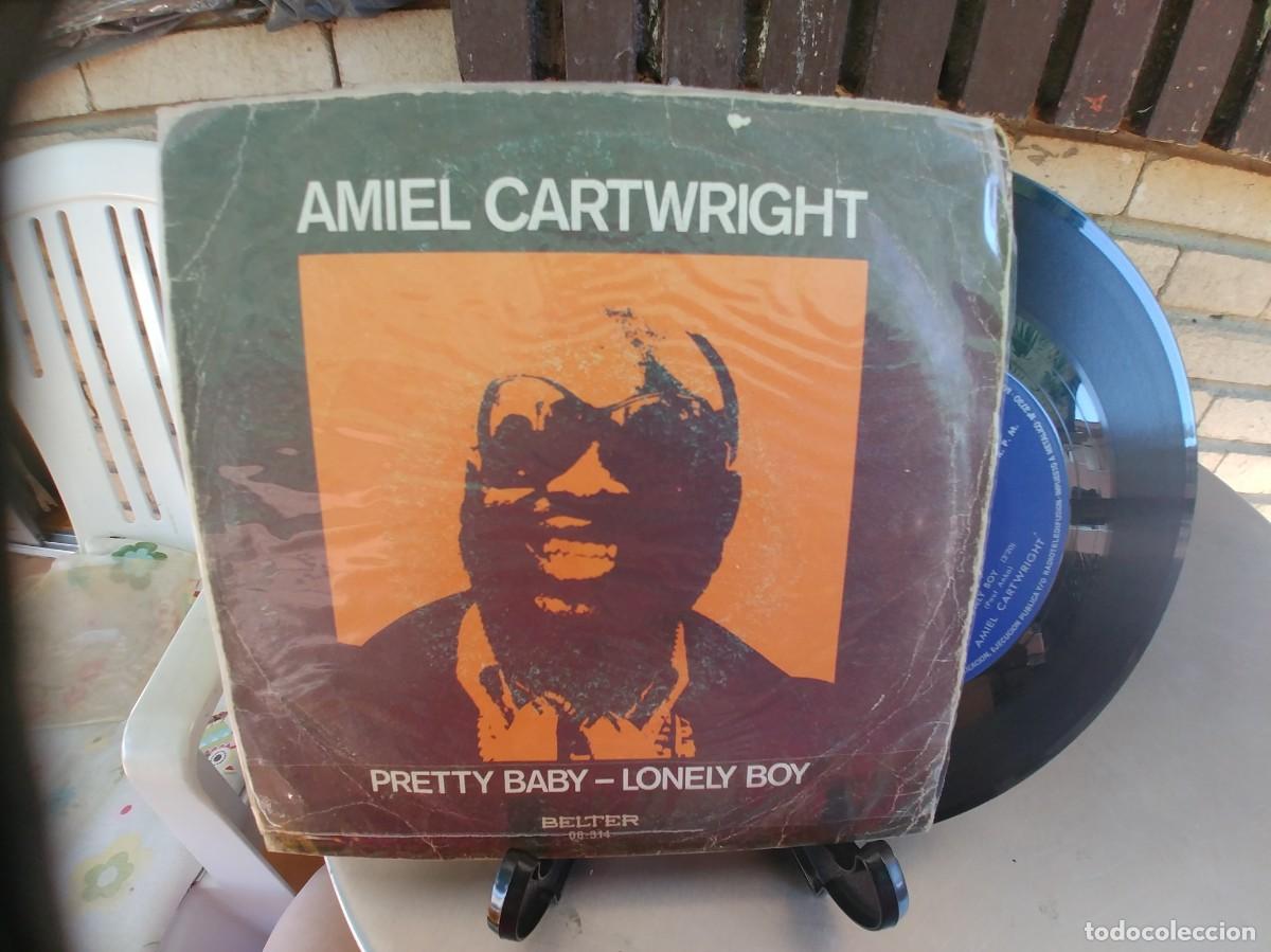 Discos de vinilo: AMIEL CARTWRIGHT-SINGLE PRETTY BABY - Foto 1