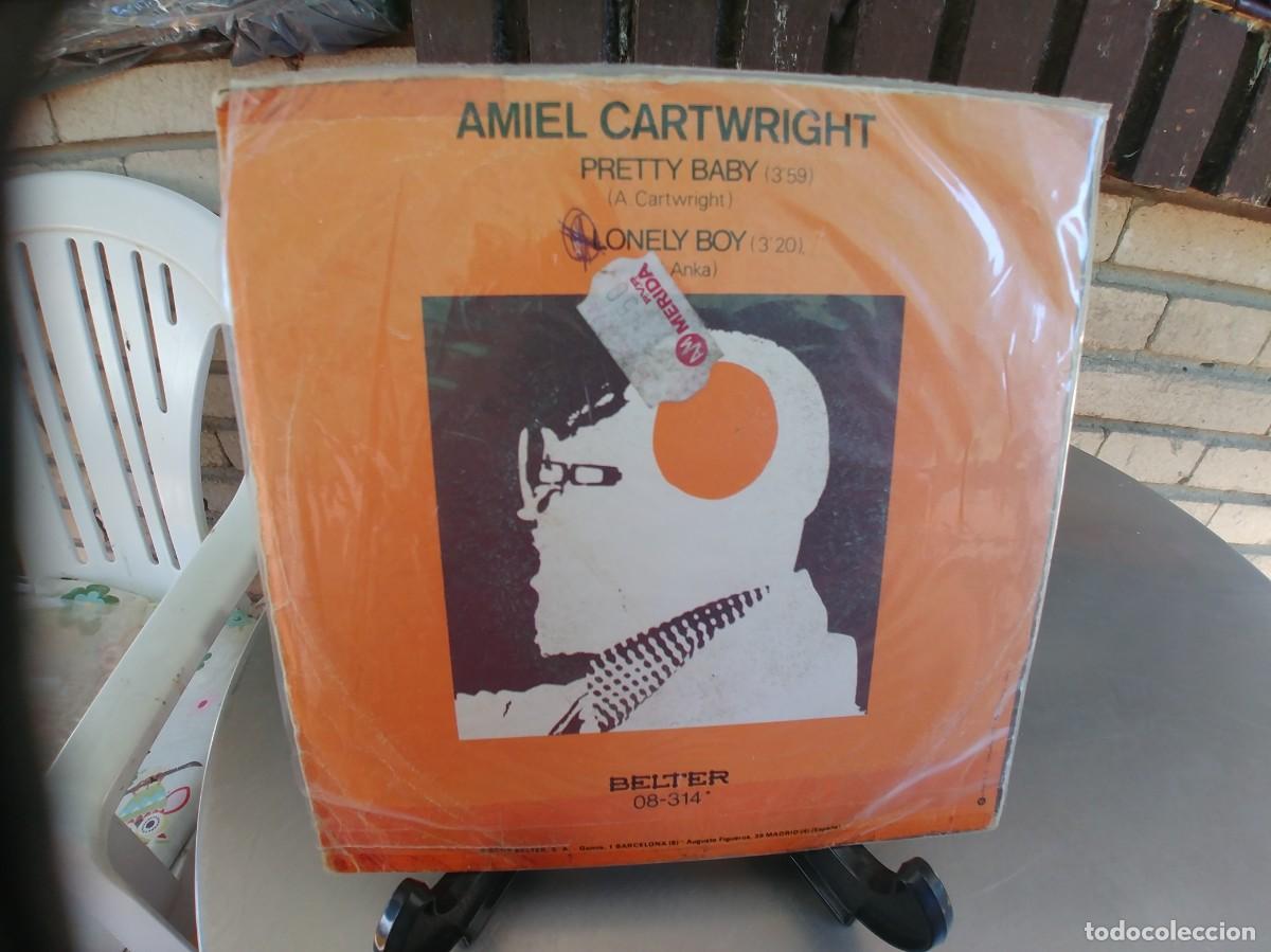 Discos de vinilo: AMIEL CARTWRIGHT-SINGLE PRETTY BABY - Foto 2