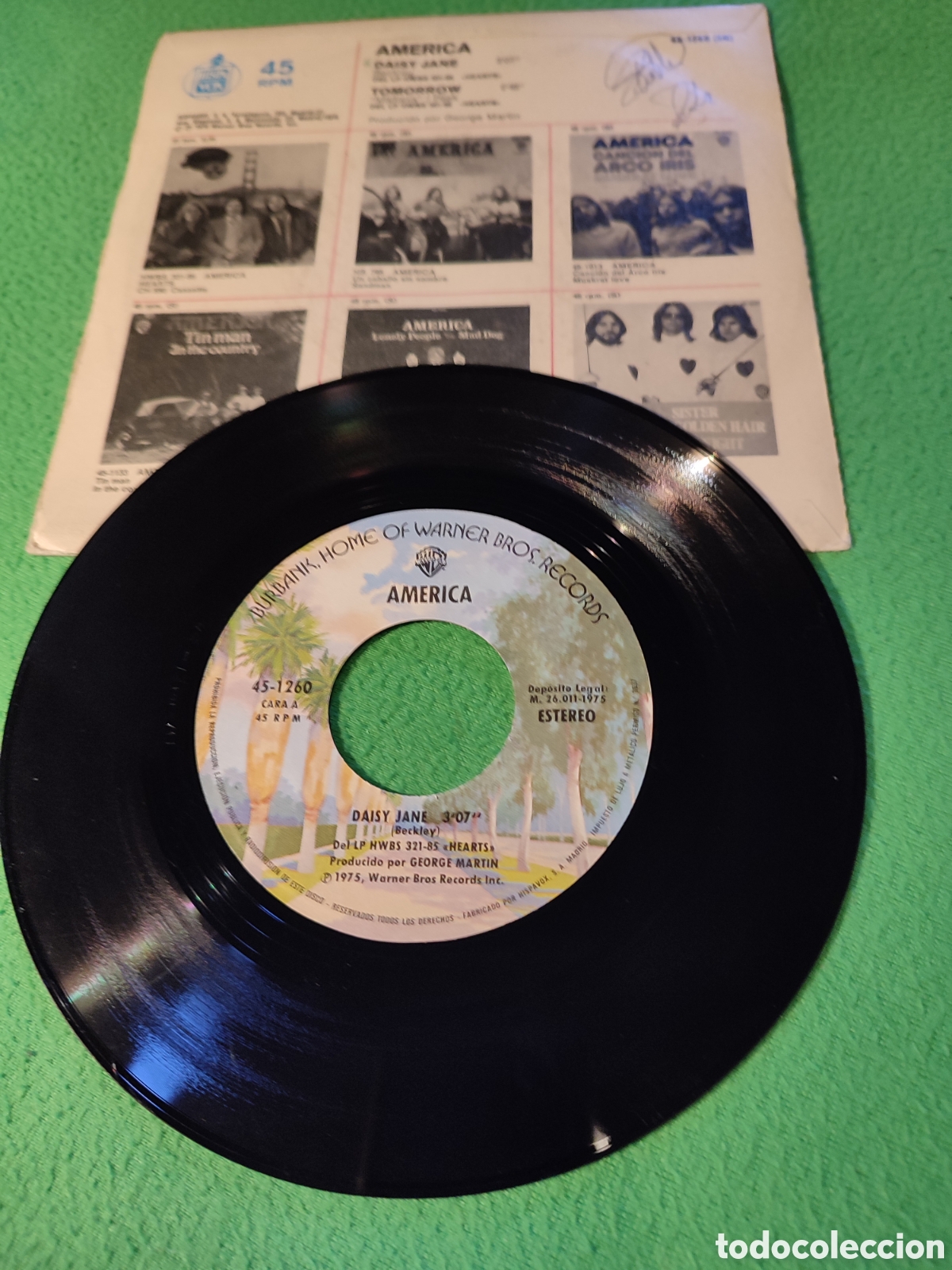 Discos de vinilo: Am&eacute;rica - Daisy Jane - Foto 2