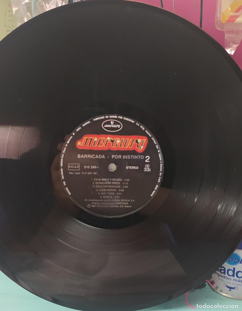 Discos de vinilo: barricada- por instinto - Foto 3