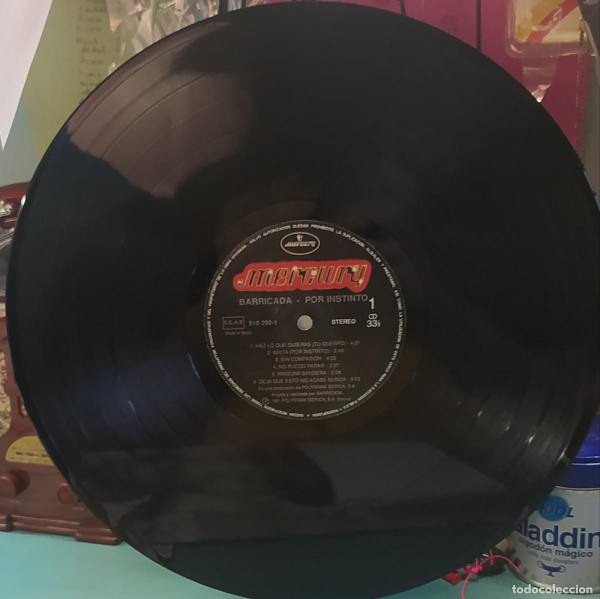 Discos de vinilo: barricada- por instinto - Foto 4